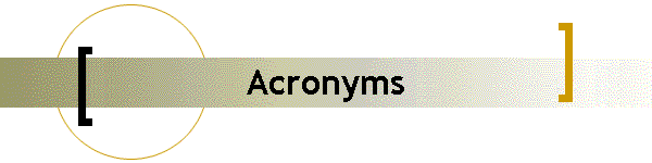 Acronyms